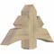 Ekena Millwork Davenport Rough Sawn Timber Gable Bracket, Douglas Fir, 36"W x 21"H x 6"D x 6"F, 14/12 Pitch GBW036X21X0606DAV00RDF - alternate 2